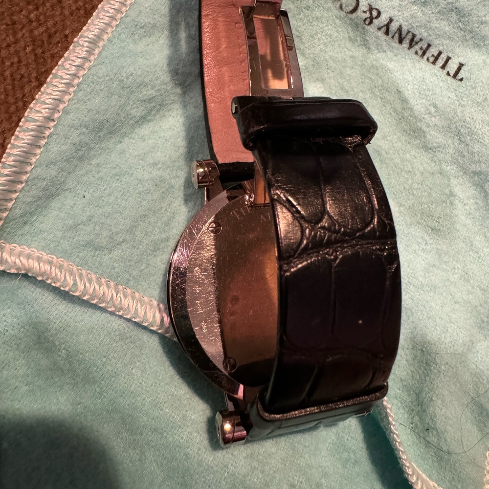 Tiffany & Co Atlas watch 18k white gold with diamonds - Picture 14 of 16